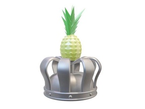 pineapple crown 3d printing 3d print model - Mito3D
