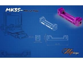 mk3s ptfe herramienta de corte 3d la impresión cortador original prusa i3 mk3 tubo 3d print model - Mito3D