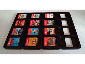 plaquette 16 jeux switch games 3d print model - Mito3D