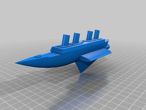 space titanic dr 3d drucken verdammt Arzt Reise 3d print model - Mito3D