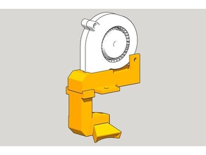 print-rite-diy-Teil Lüfter 3d Drucker - Zubehör kühlungsleitung 3d print model - Mito3D