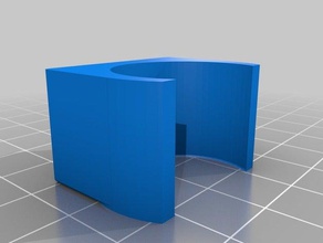 colla stick holderwallmountclip 3d stampa 3d print model - Mito3D