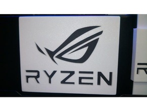 nzxt ssd support de rog ryzen logo ordinateur amd asus h440 h700i mont 3d print model - Mito3D