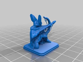 fox archer jeux 3d print model - Mito3D
