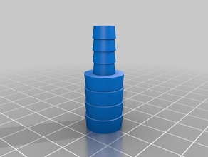 meine angepasste Rohr-Anschluss Durchmesser adaptation7 Haustiere 3d print model - Mito3D