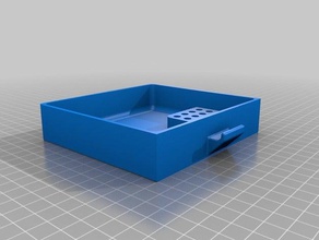 ender 3 tiroir double plateau inférieur nozzel de stockage 3d l'imprimante accessoires 3d print model - Mito3D