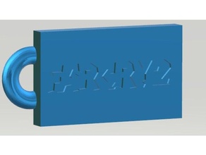 farcry2 portachiavi logo i farcry 2 3d print model - Mito3D
