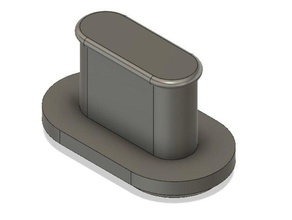 fitbit ionic watch clip draft 3d print model - Mito3D