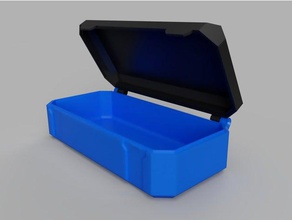 small parametric case tool holders boxes protect rigid shell storage 3d print model - Mito3D