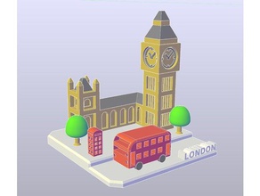 london cities world 01 buildings structures 3d print model - Mito3D