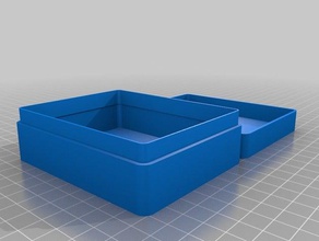 abertura da porta garagem box recipientes personalizado 3d print model - Mito3D