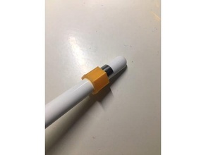 apple pen stop rolling off table 3d print model - Mito3D