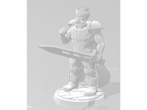 noble king toys games dnd mini miniature 3d print model - Mito3D