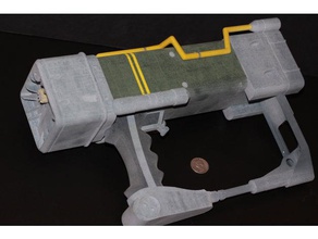 fallout 3 high detail laser pistol props cosplay prop weapon new vegas scifi 3d print model - Mito3D