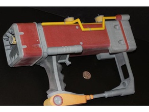 fallout new vegas pew props cosplay prop weapon laser pistol scifi 3d print model - Mito3D