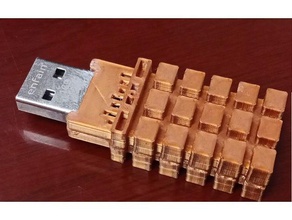 t800 chip flash drive 3d print model - Mito3D