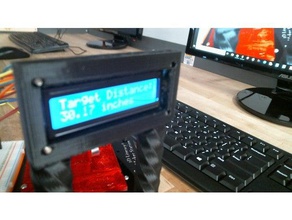sensore a ultrasuoni arduino lcd 3d print model - Mito3D