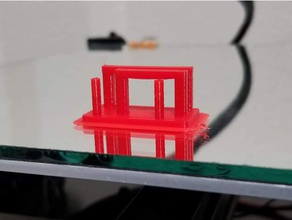 test bridge retraction 3d printing tests 3d print model - Mito3D