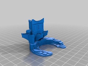 dragon castle game thrones pro-pinball-Maschine - Spielzeug Zubehör pinball mod 3d print model - Mito3D