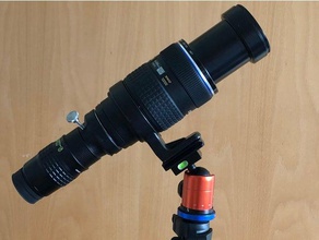 photo lens 125 inch adapter physics astronomy lense 3d print model - Mito3D