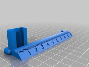 tape measure vernier hand tools 3d print model - Mito3D
