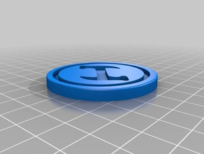 scalpellini sfida token 3d print model - Mito3D