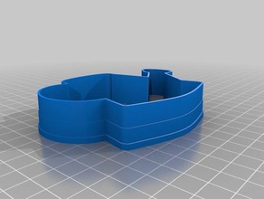 watering can cookie cutter food drink 3d print model - Mito3D