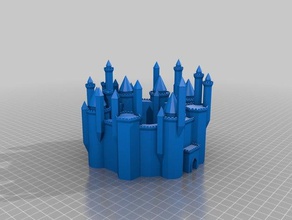 il mio personalizzato fortezza medievale generatore su misura 3d print model - Mito3D