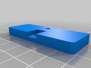 gewiss box 4, 3-gang-Modul-adapter Teile 3d print model - Mito3D