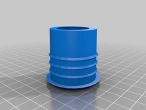 plug soap-dispensor Loch Seifenspender 3d print model - Mito3D
