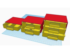 skadis sortierboxen mit halterungen 3d baskı ıkea 3d print model - Mito3D