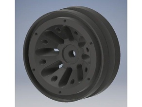 19 inch beadlock rc crawler wheel v1