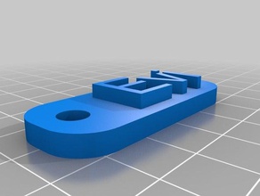 evi işaretler logoları özelleştirilmiş 3d print model - Mito3D