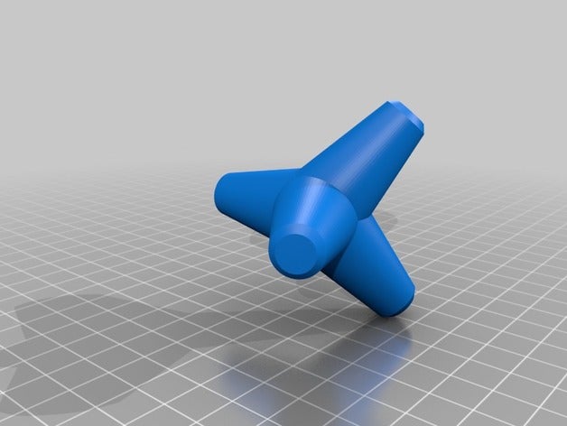 tetrapod mould diy 3D print model - Mito3D