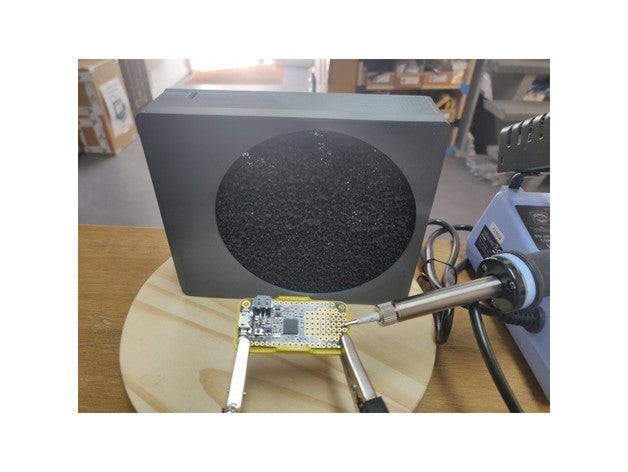 extracteur fum&eacute portatif il fai da te extrator fumi estrattore di fumo la saldatura 3D print model - Mito3D