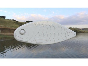 rattle jerk lure 70 mm sport outdoors fish fishing small 3d print model - Mito3D