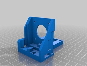 carridge plate e3d titan aero reprappro mendel mono printing 3d print model - Mito3D