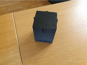 la mente contenedor de almacenamiento boardgame juegos mesa inserta juego insertar inserte caja 3d print model - Mito3D