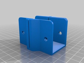 3030 hacksaw cutting jig tools 3d print model - Mito3D