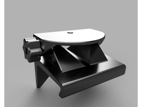 monitor camera mount - tripod screw 3d print model - Mito3D