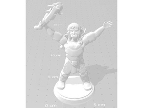 savage orc - Spielzeug Spiele dnd mini Miniatur 3d print model - Mito3D