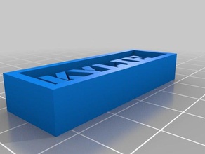 kylie de aprendizaje personalizado 3d print model - Mito3D