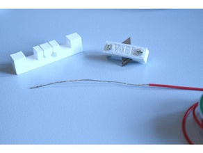 Tel striptizci doğrusal elektronik tutucu yine verbik beyaz 3d print model - Mito3D