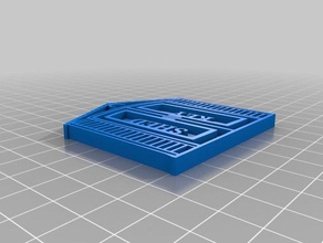 shed key ring 3d printing household 3d print model - Mito3D