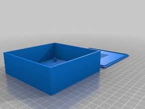 my customized project box customizer lid 3d print model - Mito3D