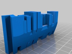 Typenschild zirni bar office angepasst 3d print model - Mito3D