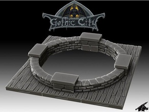 tavern portal join our patreons buildings structures city dd dimensional dnd dragon dragons dungeons eldritch fantasy fat gothic horror horrors inn lovecraft medievel modular openforge openlock planescape printable printablescenery summon summoner summoning system tile tiles tilescape tomb town village well yawning 3d print model - Mito3D