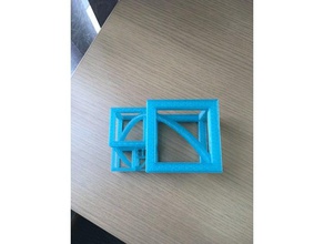 fibonacci cubes math art mathematics 3d print model - Mito3D