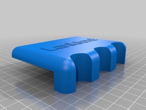 my customized pool cue holder 3d print model - Mito3D