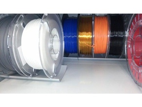 anti-roll-away filamentspool de stockage support 3d l'imprimante accessoires filament 3d print model - Mito3D